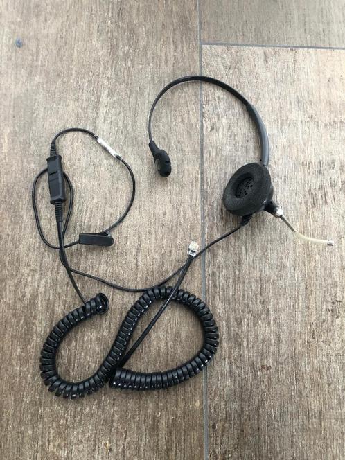 Plantronics Supraplus HW251N Headset, Computers en Software, Headsets, Gebruikt, Over-ear, Ophalen of Verzenden