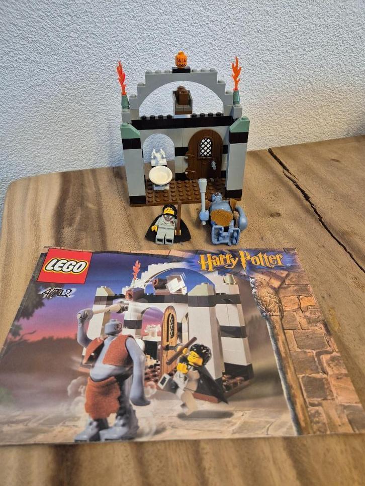 Lego Harry Potter 4712 Troll on the Loose, Kinderen en Baby's, Speelgoed | Duplo en Lego, Nieuw, Lego, Complete set, Ophalen of Verzenden