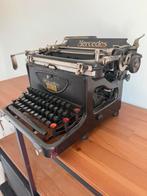 Antieke Decoratie typmachine Mercedes, Diversen, Typemachines, Ophalen, Gebruikt