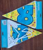 Nieuwe Vlaggenlijn 12 meter - Abraham/Sara feest, Ophalen of Verzenden, Nieuw, Versiering, Abraham of Sarah