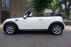 Mini Mini Cabrio (r57) 1.6 120pk, Auto's, Gebruikt, Zwart, 4 cilinders, Cabriolet