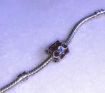 Charm Bedel voor bedelarmband bruine bloem met aurora, Overige merken, Overige materialen, Verzenden, Nieuw