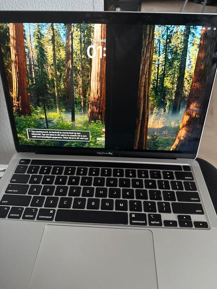 MacBook Pro A2338 - Defect Scherm, Computers en Software, Apple Macbooks, Gebruikt, MacBook Pro, 13 inch, Onbekend, Qwerty, Ophalen of Verzenden