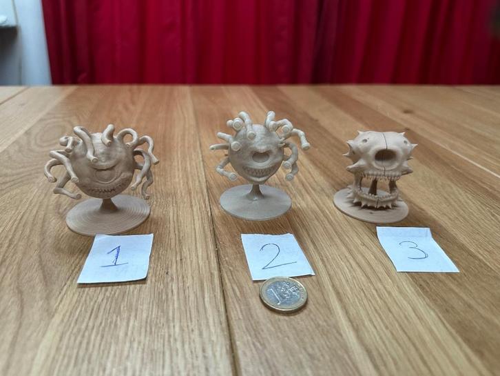 Miniature voor Dungeons and Dragons - o.a Beholder, Hobby en Vrije tijd, Wargaming, Gebruikt, Overige soorten, Figuurtje(s), Ophalen