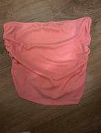 Shein Roze Strapless Crop Top - Maat S - Nieuw!, Kleding | Dames, Tops, Nieuw, Ophalen of Verzenden, Roze, Maat 36 (S)