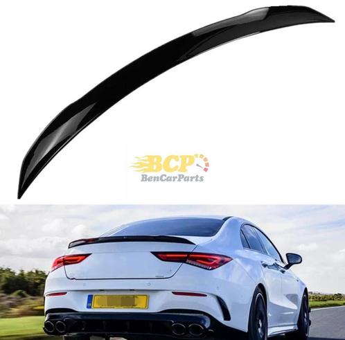 Spoiler hoogglans zwart geschikt voor Mercedes W118 CLA-klas, Auto diversen, Tuning en Styling, Ophalen of Verzenden