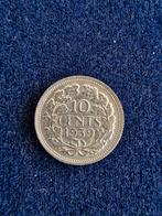 1939 Wilhelmina 10 Cent - Zilver, Verzenden, Zilver, 10 cent, Koningin Wilhelmina