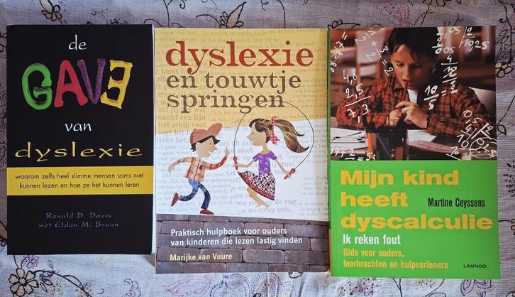 Dyslexie  en touwtjespringen dyscalculie ADHD, Boeken, Psychologie, Zo goed als nieuw, Sociale psychologie, Ophalen of Verzenden