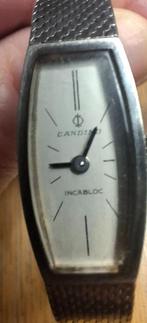Zilveren dames horloge vintage Candino Incabloc, Sieraden, Tassen en Uiterlijk, Overige merken, Polshorloge, Ophalen of Verzenden