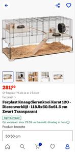 Hamsterkooi muizen rat kooi Ferplast hok NIEUW, Dieren en Toebehoren, Ophalen, 110 cm of meer, 60 tot 90 cm, Hok