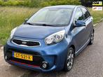 Kia Picanto 1.2 CVVT SportsLine 5-Drs ECC Leder/Stof Audio/C, Voorwielaandrijving, Euro 5, Gebruikt, Zwart