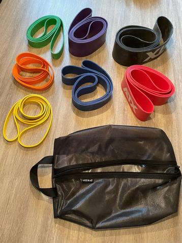 ATX Power Bands – 7 kleuren met draagtas (nieuw, ongebruikt) beschikbaar voor biedingen