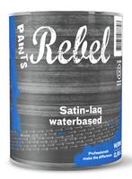 2.5L Watergedragen Satijn-lak lichtgrijs ral 7032, Nieuw, Ophalen of Verzenden, Verf, Grijs