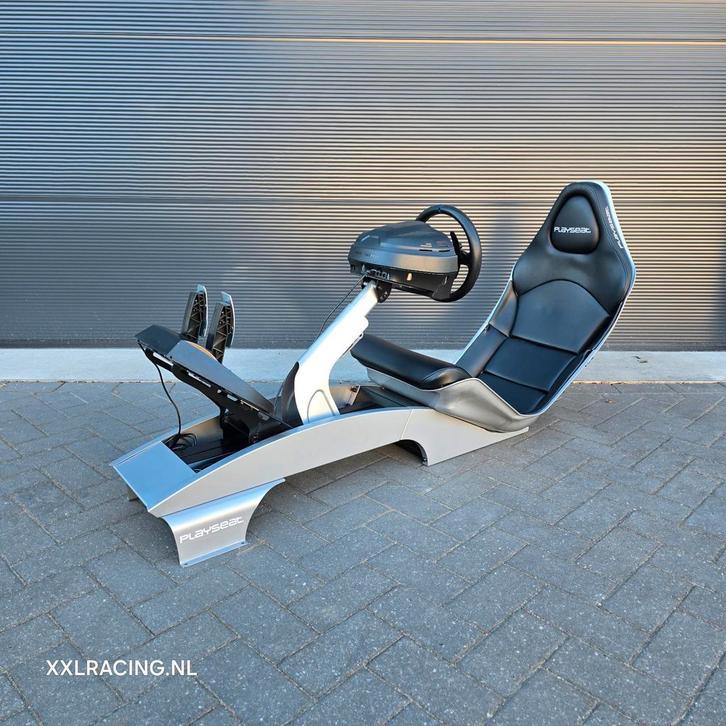 Playseat F1 Zilver +  Thrustmaster T300 RS, Spelcomputers en Games, Games | Sony PlayStation 5, Refurbished, Ophalen