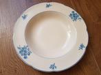 Plazuid Zuid-Holland Gouda plateel blauwe bloem diep bord, Antiek en Kunst, Ophalen of Verzenden
