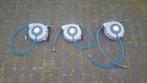 3x ZECA 804/8/S Luchthaspel haspel afroller Lucht haspel, ., Ophalen of Verzenden, Zo goed als nieuw, .