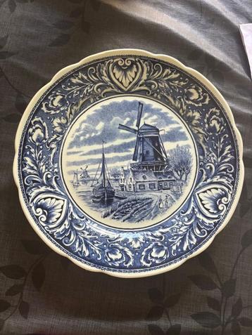 Delft blauwe schaal beschikbaar voor biedingen