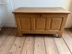 Te koop: Licht eiken dekenkist, Ophalen, Gebruikt, Eikenhout, 100 tot 125 cm