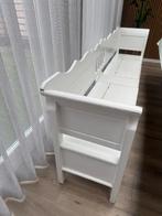 Antieke klepbank met opbergruimte, Ophalen, Gebruikt