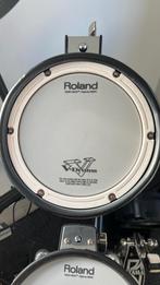 Eletrisch Drumstel met box en drummat. Complete set!, Muziek en Instrumenten, Ophalen of Verzenden, Gebruikt, Roland, Elektronisch