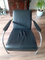 2 leren fauteuils Nederlands design Harvink, Ophalen, Gebruikt, Minder dan 75 cm, Leer