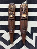 Mexicaans Masker 2stuks - set, Antiek en Kunst, Ophalen of Verzenden