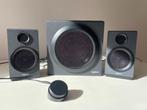 Logitech Z333 (model S-00154) speakerset, Computers en Software, Pc speakers, Ophalen, Gebruikt, Audiokanaal 2.1, Logitech