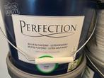 Perfection Plafond & Muurverf Wit 13 emmers, Doe-het-zelf en Verbouw, Verf, Beits en Lak, Ophalen, 5 tot 10 liter, Wit, Nieuw