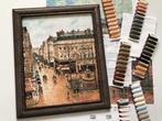 Saint-Honore Street after C Pissarro's Painting Nieuw €14,95, Hobby en Vrije tijd, Borduren en Borduurmachines, Nieuw, Handborduren
