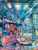 Disney puzzel 1000 stukjes nacht aquarium Tenyo Japan, Ophalen of Verzenden, 500 t/m 1500 stukjes, Zo goed als nieuw, Legpuzzel