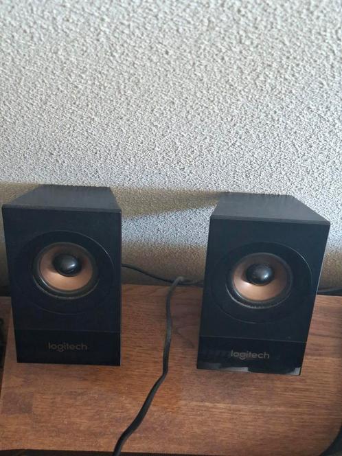 logitech speakers, Computers en Software, Pc speakers, Gebruikt, Ophalen of Verzenden