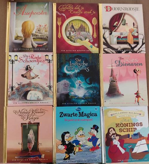 Gouden Efteling boekjes, zie foto's., Verzamelen, Efteling, Zo goed als nieuw, Overige typen, Verzenden