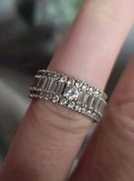 Diamonfire zilveren ring met zirkonia mt 18, Met kristal, 18 tot 19, Ophalen of Verzenden, Zo goed als nieuw