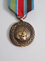 UN VN medaille onderscheiding UNPROFOR Joegoslavië sfor kfor, Verzamelen, Ophalen of Verzenden, Landmacht, Nederland