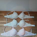 3x bh Cavin Klein EU80D roze + wit izgs, Kleding | Dames, Ondergoed en Lingerie, Calvin Klein, Ophalen of Verzenden, Roze, BH