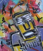 Schilderij Henk Veen - Breakdance, Ophalen of Verzenden