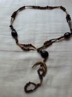 Aparte ketting gemaakt van koffiebonen!, Ophalen, Bruin, Zo goed als nieuw, Overige materialen