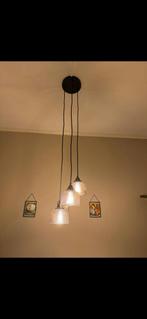 Lampen kelkjes aangeboden., Huis en Inrichting, Lampen | Hanglampen, Glas, Chique., Gebruikt, Ophalen of Verzenden