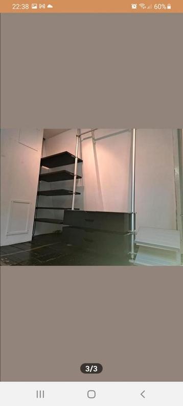 Ikea stolmen kledingkast garderobe stelling inloopkast  beschikbaar voor biedingen
