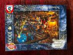 Thomas Kinkade kerst 1000, Hobby en Vrije tijd, Denksport en Puzzels, Ophalen of Verzenden, 500 t/m 1500 stukjes, Zo goed als nieuw
