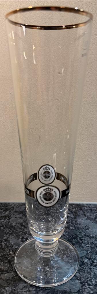 Warsteiner bierglazen - Set van 6, Huis en Inrichting, Keuken | Servies, Zo goed als nieuw, Glas of Glazen, Effen, Glas, Ophalen of Verzenden