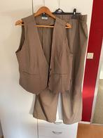 Broek en gilet van Zhenzi maat M (46/48), Kleding | Dames, Grote Maten, Ophalen of Verzenden, Zo goed als nieuw, Zwart, Broek of Spijkerbroek