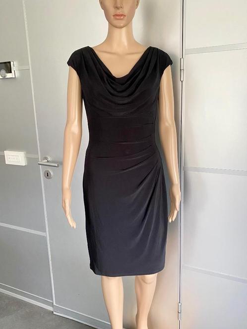 H904 Ralph Lauren maat S=36 jurk jurkje zwart, Kleding | Dames, Jurken, Zo goed als nieuw, Maat 36 (S), Zwart, Knielengte, Ophalen of Verzenden