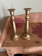 “Gouden”  kandelaars, Ophalen of Verzenden, Overige materialen