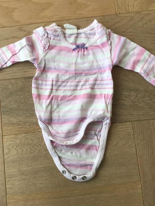 nog erg net leuk roze rompertje H&M maat 50, Kinderen en Baby's, Babykleding | Maat 50, Gebruikt, Meisje, Nacht- of Onderkleding