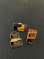 3 x Lindt pins speldjes - Belgische Chocolade, Ophalen of Verzenden, Zo goed als nieuw, Merk, Speldje of Pin
