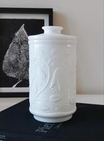 Vintage Voorraadpot van opaalglas, melkglas, Antiek en Kunst, Ophalen of Verzenden