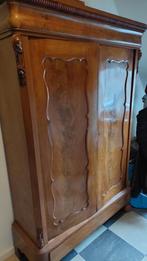 Antieke Mahonie Linnenkast, Antiek en Kunst, Ophalen of Verzenden