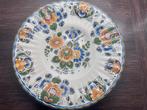 Antiek Delft Polychroom Wandbord, Antiek en Kunst, Antiek | Wandborden en Tegels, Ophalen of Verzenden