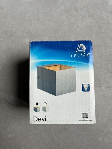 Lucide devi wandlamp grijs  nieuw beschikbaar voor biedingen